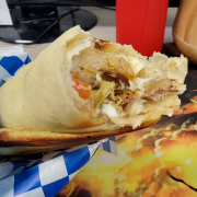 Delicious Shawarma Sandwich